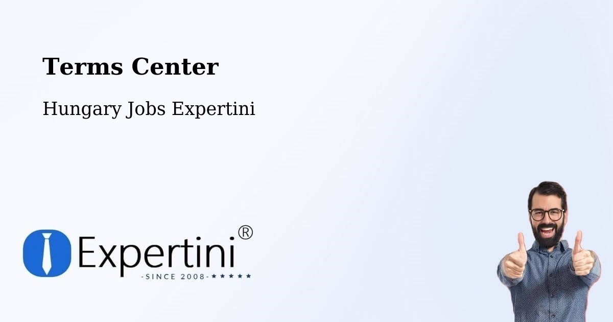 Terms of Service – Hidas - Hungary Jobs Expertini